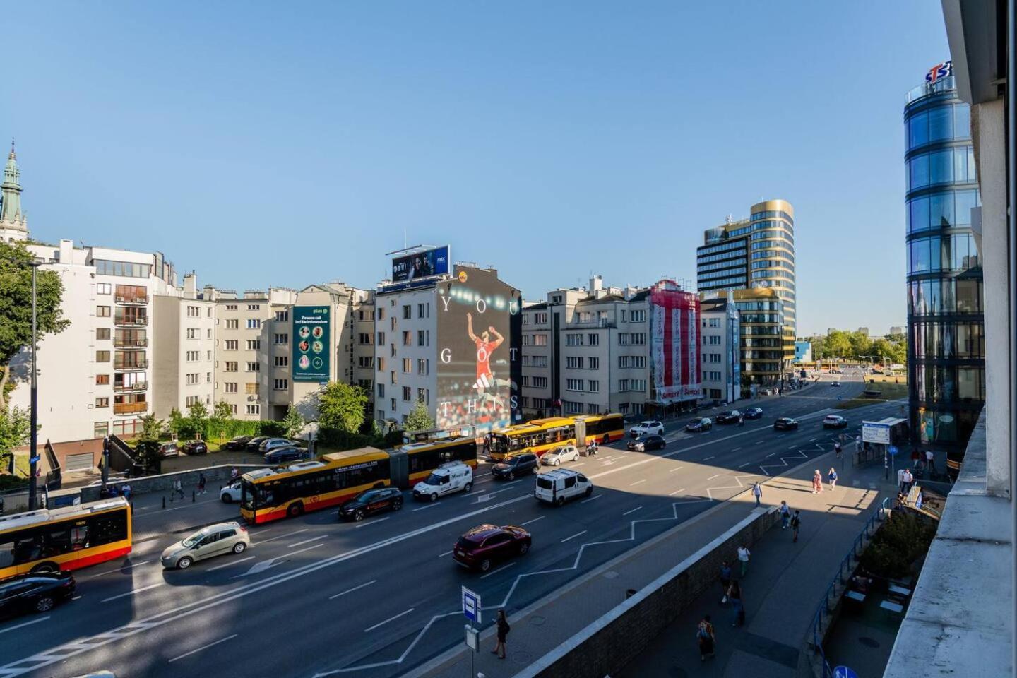 Sunbeam Studio City Centre Metro Politechnika 华沙 外观 照片